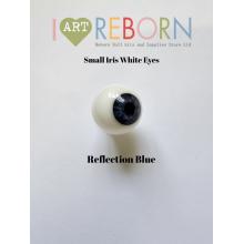 (White Sclera)SMALL IRIS Ultra Newborn Eyes - Reflection Blue