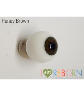 (White Sclera)Ultra Newborn Eyes - Honey Brown
