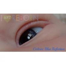 Ultra Newborn Glass Eyes - Blue Reflection