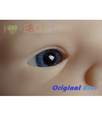 SMALL IRIS - Ultra Newborn Glass Eyes - Original Blue